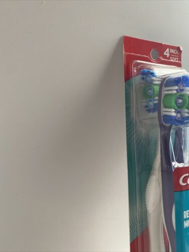 Colgate 360 Adult Toothbrush Soft Whole Mouth Clean With Polish Cups 4 Count