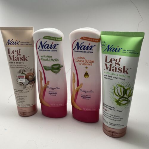 Nair Leg Mask And Lotion Bundle