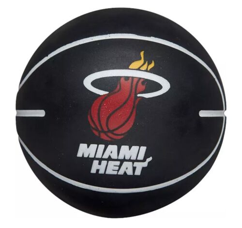 Wilson Miami Heat 2" Mini Dribbler Basketball