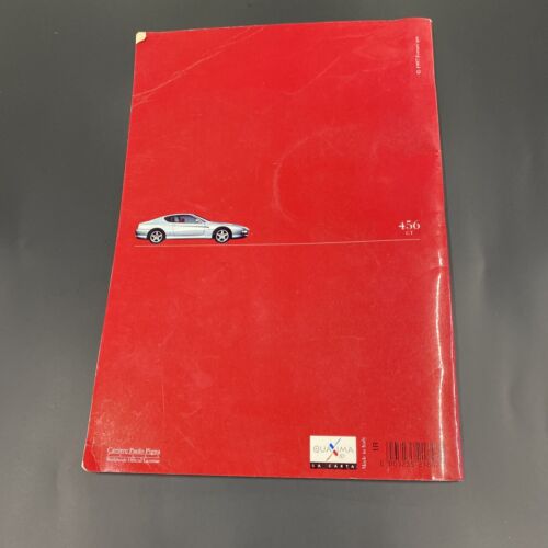 Ferrari Notebook 456 GT Made In Italy Vintage 1998