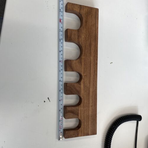 Replacement Rifle Safe Rack Made Of Wood ( Holds Six) Solid Hardwood