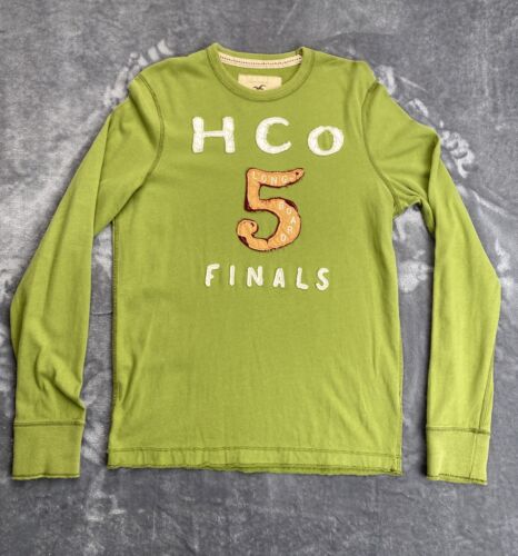 VTG Hollister Crewneck Long Sleeve Tshirt HCO Long Boards Finals Size L