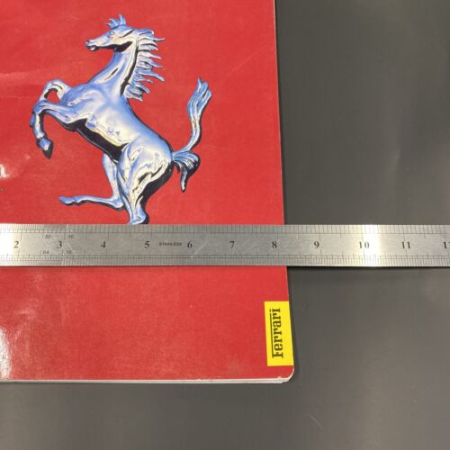 Ferrari Notebook 456 GT Made In Italy Vintage 1998