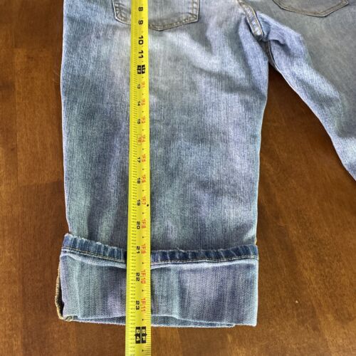 Mossimo Supply Co. Women's Blue Capri Jeans Size 9 Cuffed