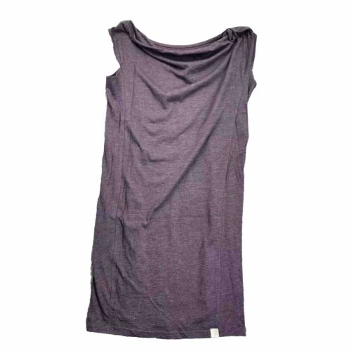 NWT Bench Urban Wear Womens Tank Top Dress Size Small with draped collar Purple