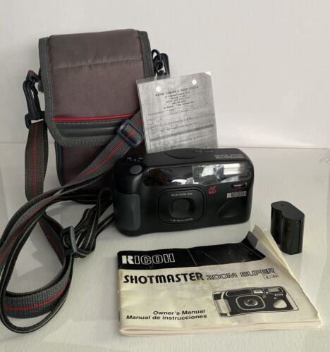 RICOH Shotmaster Zoom Super 35mm AF  Film Camera Very Complete