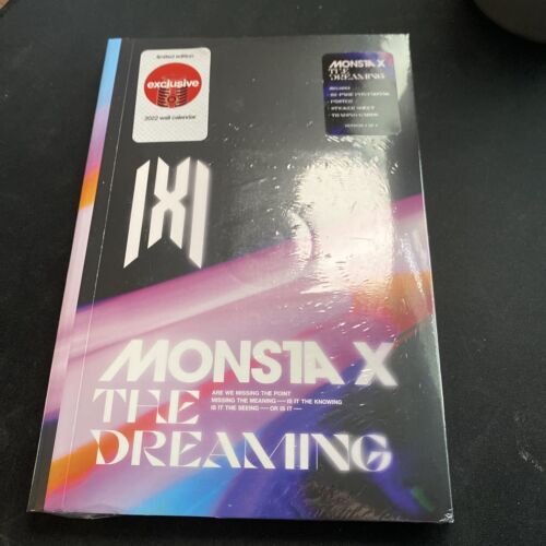 New: MONSTA X - The Dreaming CD (Deluxe Version 2) Target Limited Edition