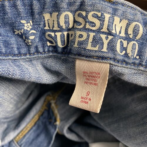 Mossimo Supply Co. Women's Blue Capri Jeans Size 9 Cuffed