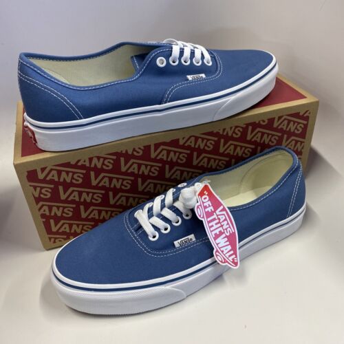 VANS MEN'S AUTHENTIC CANVAS NAVY VN000EE3NVY Size 10