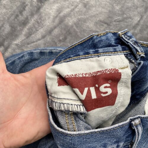 Levi's 550 jeans relaxed fit jeans 10 slim size W23 L 25