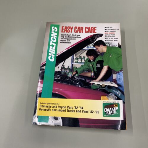 Chilton's Easy Car Care: Domestic/Import Cars 1982-94, Trucks 82-92 - paperback