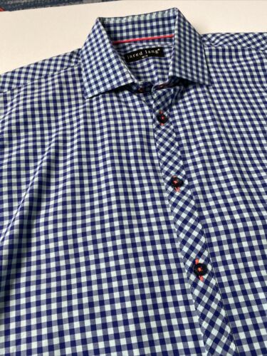 Jared Lang Button Down Mens Shirt M