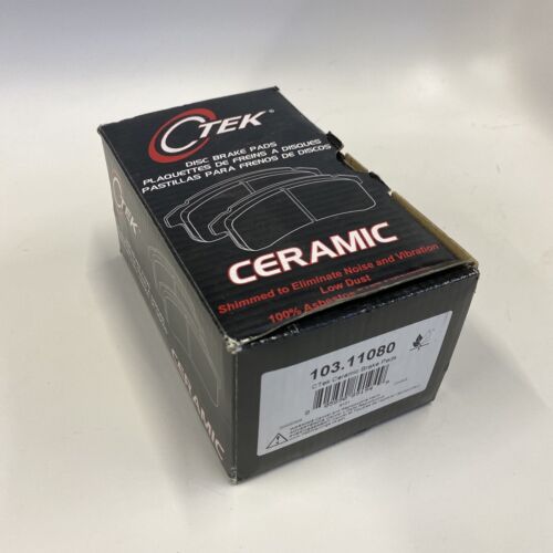 Disc Brake Pad Set-C-TEK Ceramic Rear Centric 103.11080