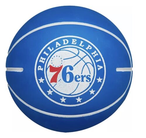 Wilson Philadelphia 76ers 2" Mini Dribbler Basketball