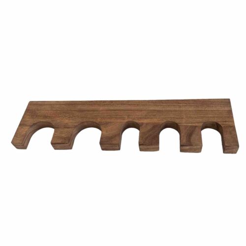 Replacement Rifle Safe Rack Made Of Wood ( Holds Six) Solid Hardwood