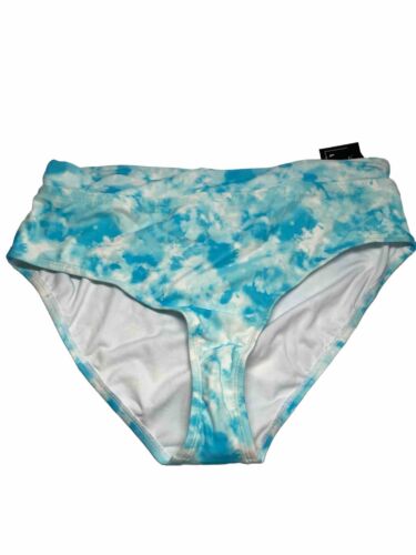 California Waves Women's Size 20/22 Blue Bathing Bottom
