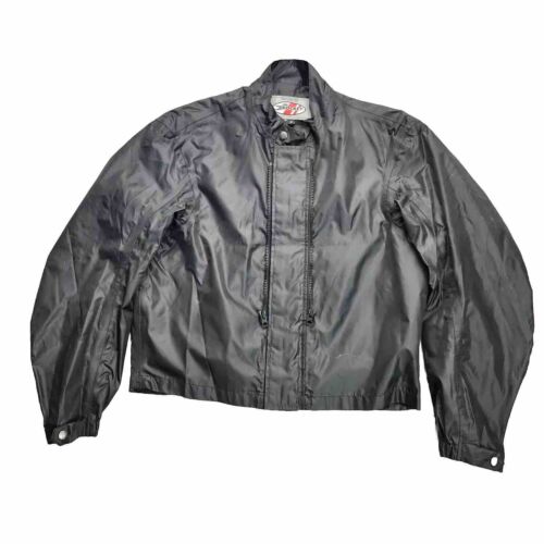 Joe Rocket Jacket LINER Mens Small Motorcycle Racing Black Full Zip Lightweight