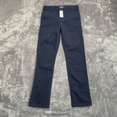 Boys Size 10 Children's PLACE Chinos Pants Navy Blue NEW