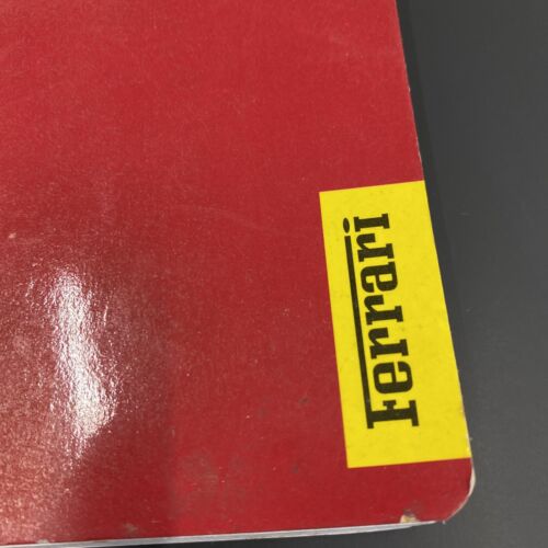 Ferrari Notebook 456 GT Made In Italy Vintage 1998