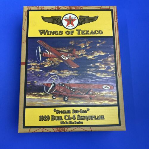 Wings of Texaco "Spokane Sun-God" 1929 Buhl CA-6 Sesquiplane ~ 9th in Series NIB