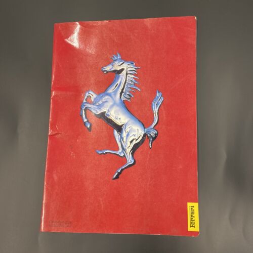 Ferrari Notebook 456 GT Made In Italy Vintage 1998