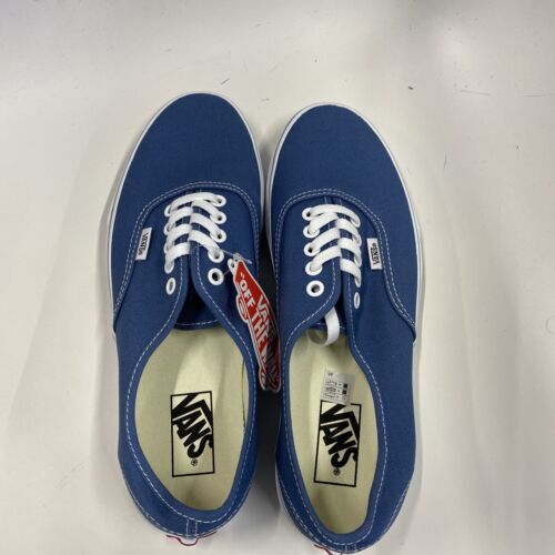 VANS MEN'S AUTHENTIC CANVAS NAVY VN000EE3NVY Size 9.5 M 11 W