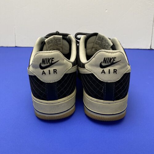 Size 9.5 - Nike Air Force 1 Black Checkered