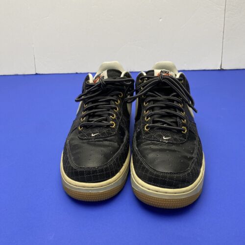 Size 9.5 - Nike Air Force 1 Black Checkered