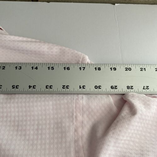 Report Collection  Long Sleeve Button-down Dress Shirt Pink (blue Trim) Medium