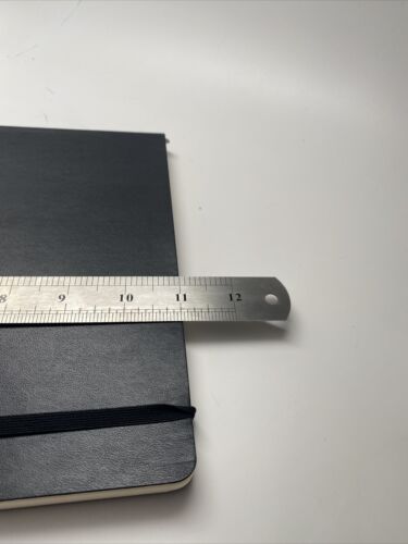 Moleskine 8 1/2 X 11 Inch Black Notebook Dotted Pages Soft Cover (X-Large)