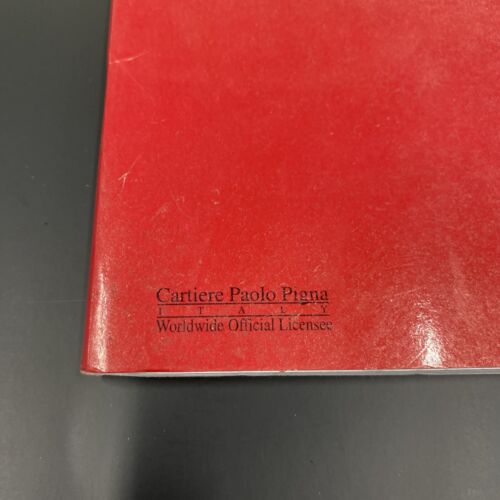 Ferrari Notebook 456 GT Made In Italy Vintage 1998