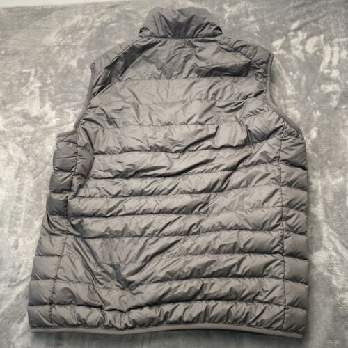 Uniqlo Ultra Light Down Full Zip Puffer Vest - Mens Medium Gray