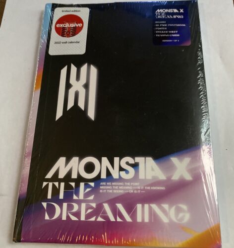 New: MONSTA X - The Dreaming CD (Deluxe Version I) Target Limited Edition