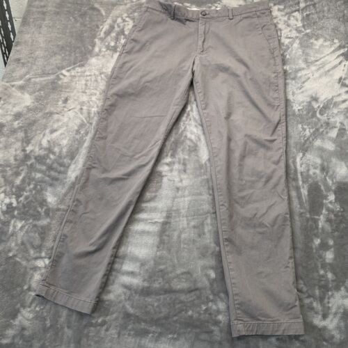 Men’s Club Monaco Connor Modern Slim Fit Pants Gray Chino Pants 33x32