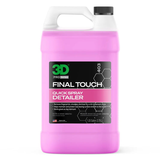 3D PRO Series Final Touch Detail Spray 1 Gallon