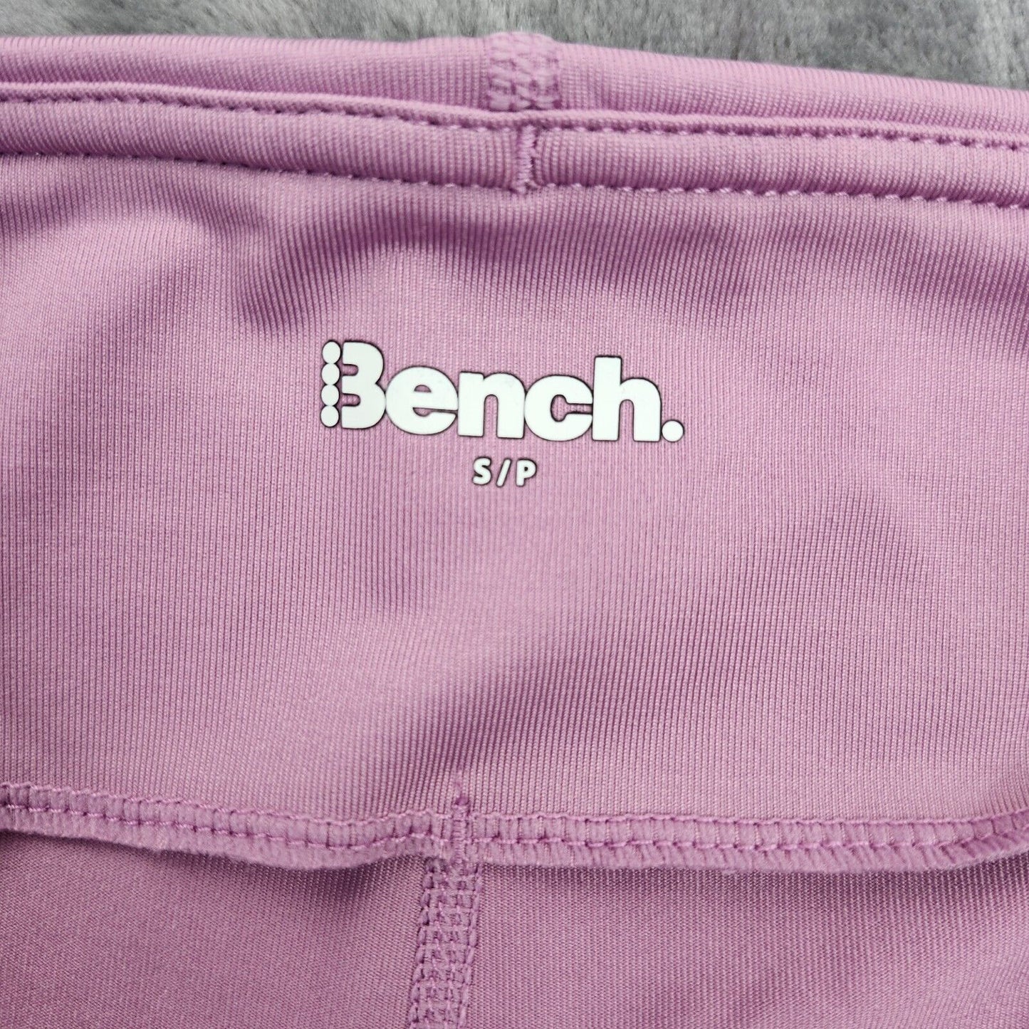 NWT Bench Urban Wear Womens Rose Pink Yoga pants with Logo Size SM