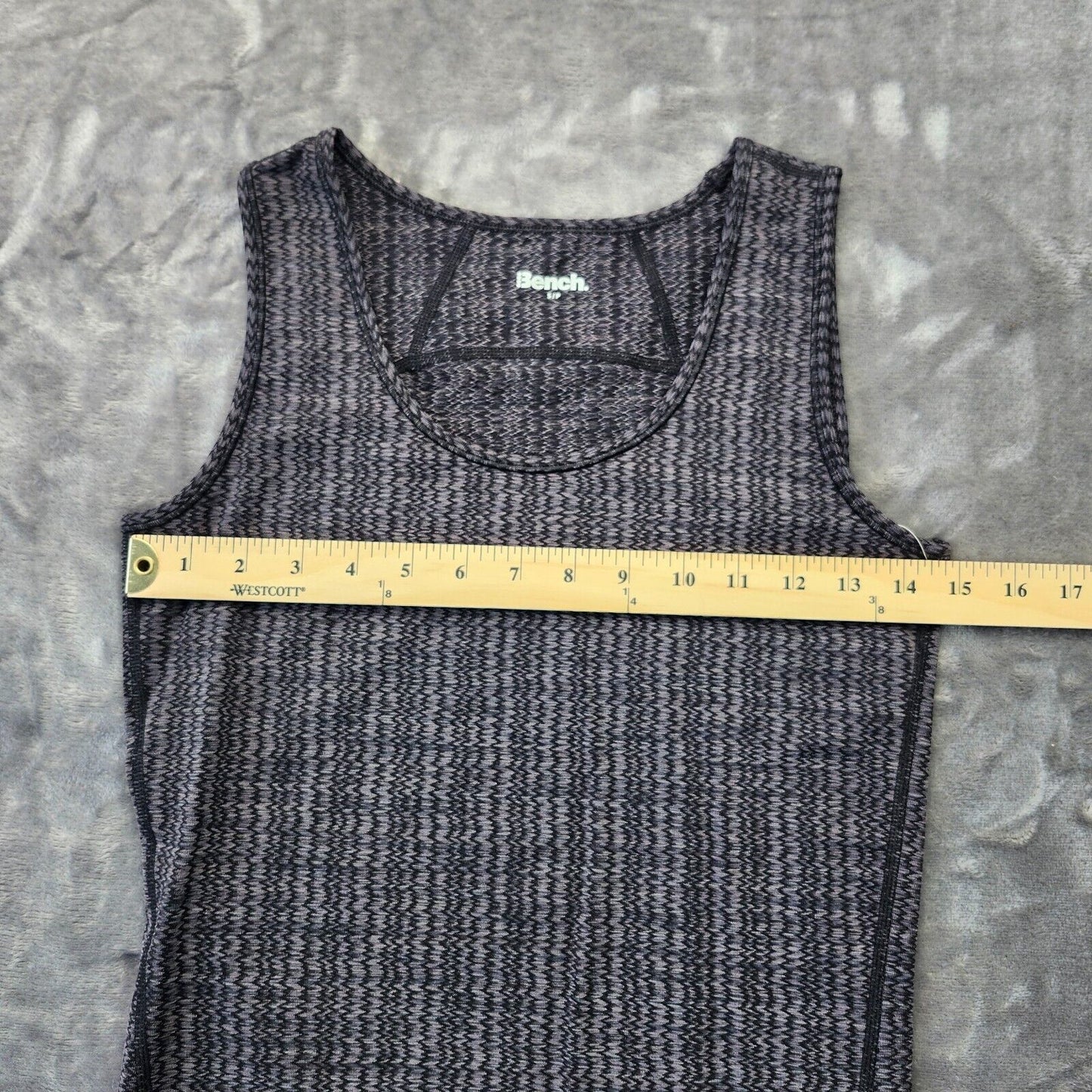 Bench Urban Wear Womens Tank Top Size Small BLK/Gray