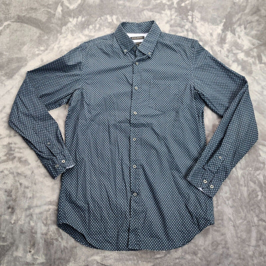 BANANA REPUBLIC CUSTOM 078 WASH SHIRT SLIM FIT TALL M