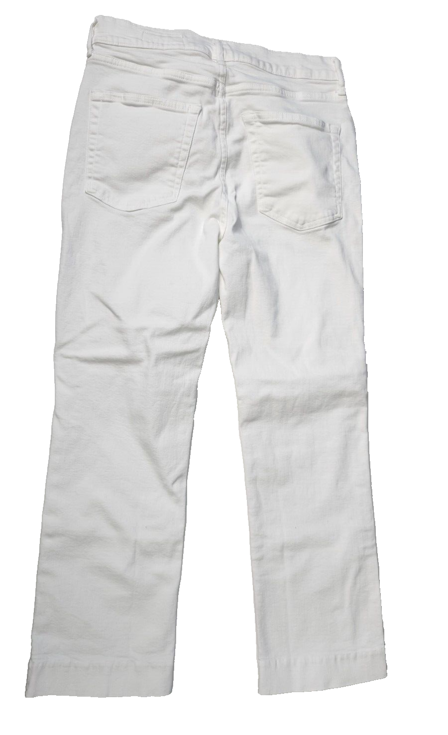 Zara Hi-Rise White Jean Pants Women’s Size 8 Premium Denim