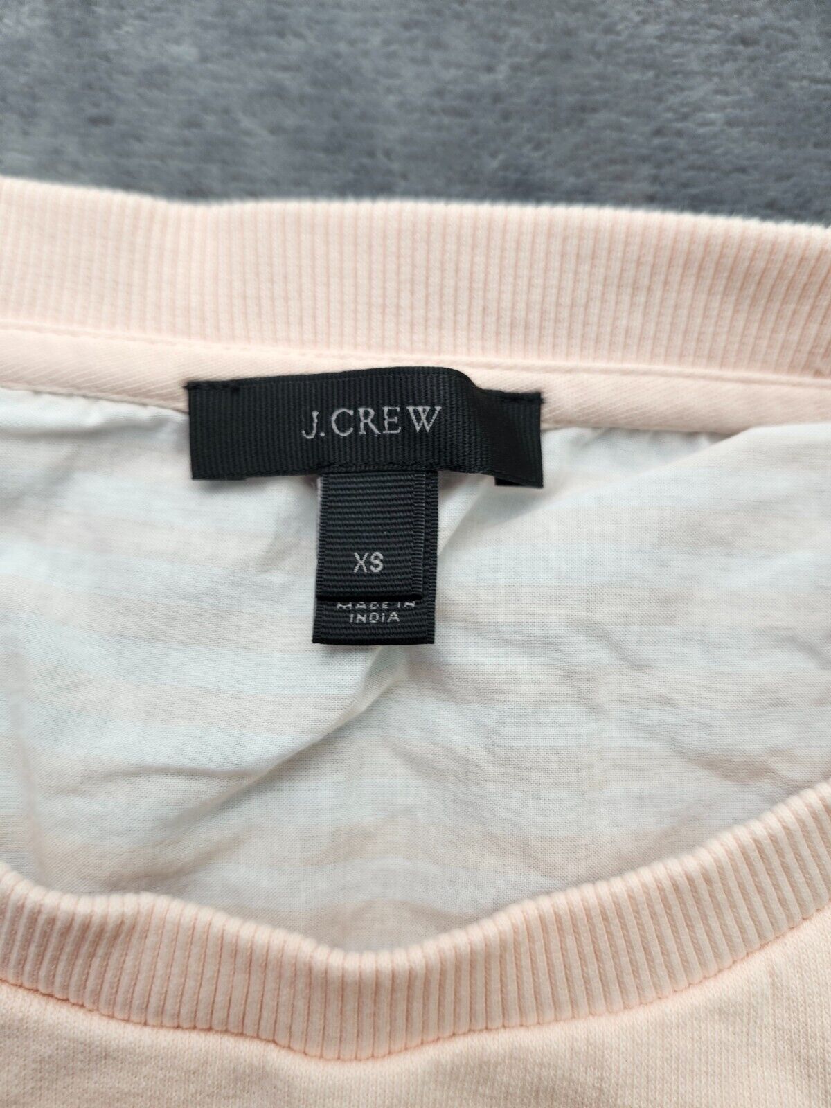 JCrew Women's Tie-Back Sweatshirt Sweater Pink Size XS