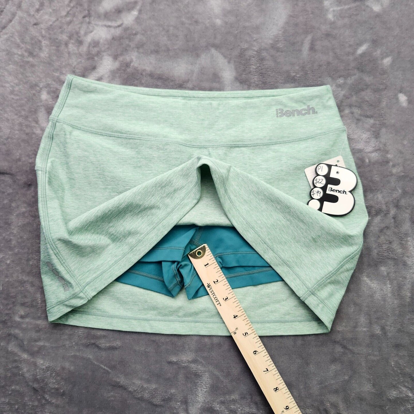 NWT Bench Urban Wear Womens Active Skort Mint Green Size SM