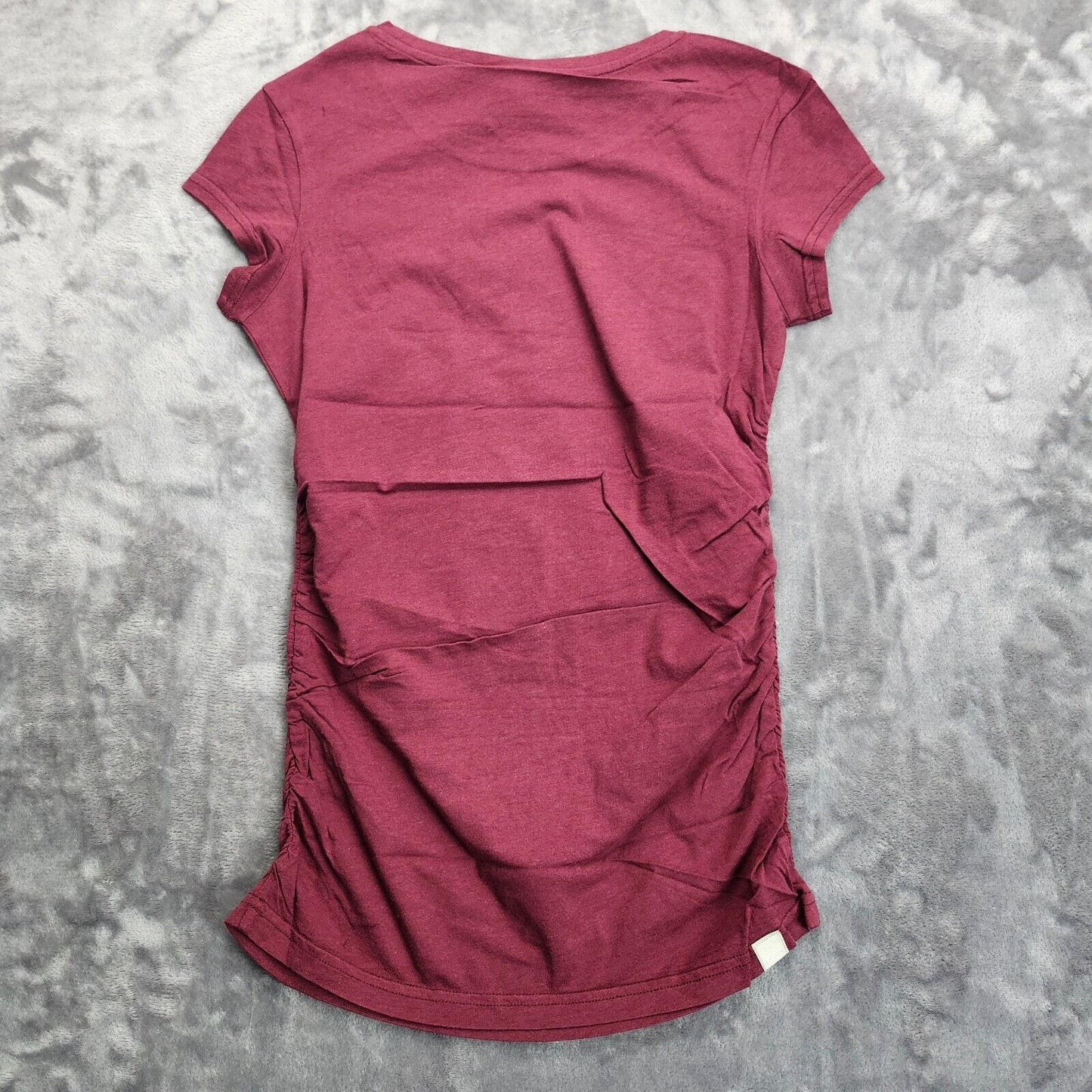 Bench Urban Wear Womens Cap sleeve T-Shirt Size Small Maroon