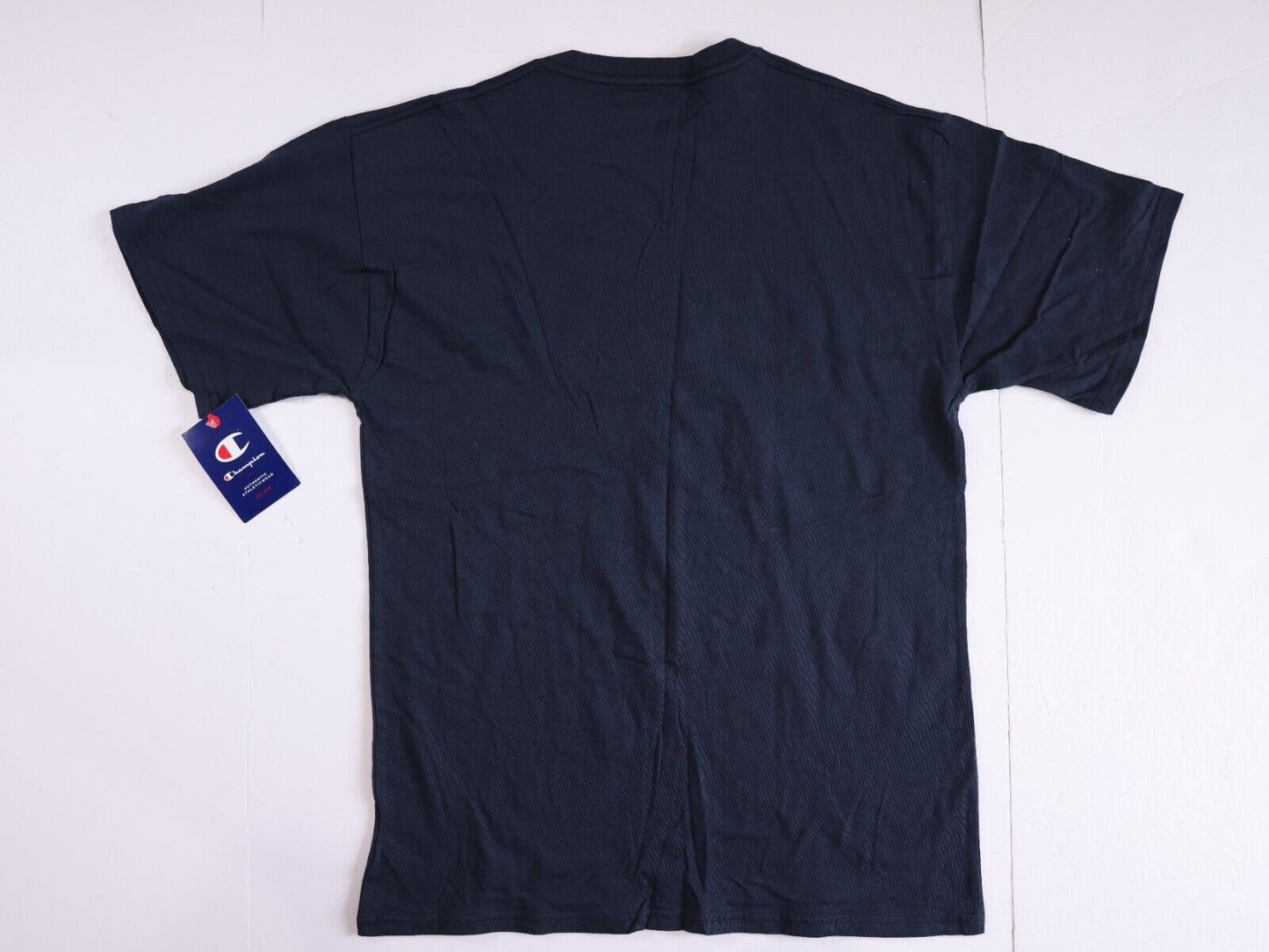 CHAMPION AUTHENTIC ACTIVEWEAR T Shirt Mens Size S Navy Blue