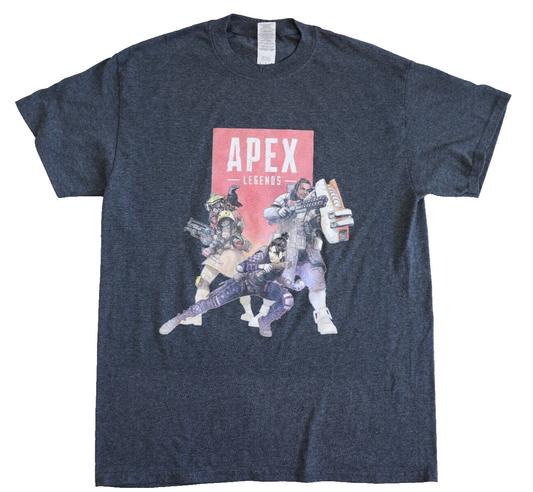 Apex Legends Gildan Heavy Cotton Gray T Shirt MEDIUM