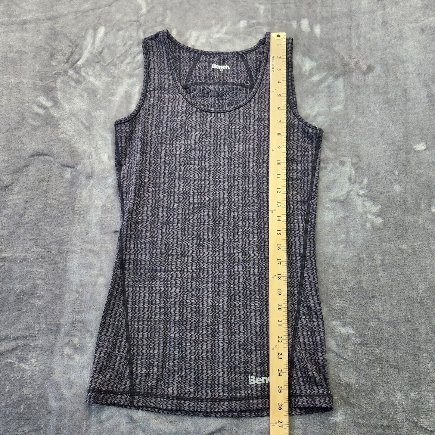 Bench Urban Wear Womens Tank Top Size Small BLK/Gray