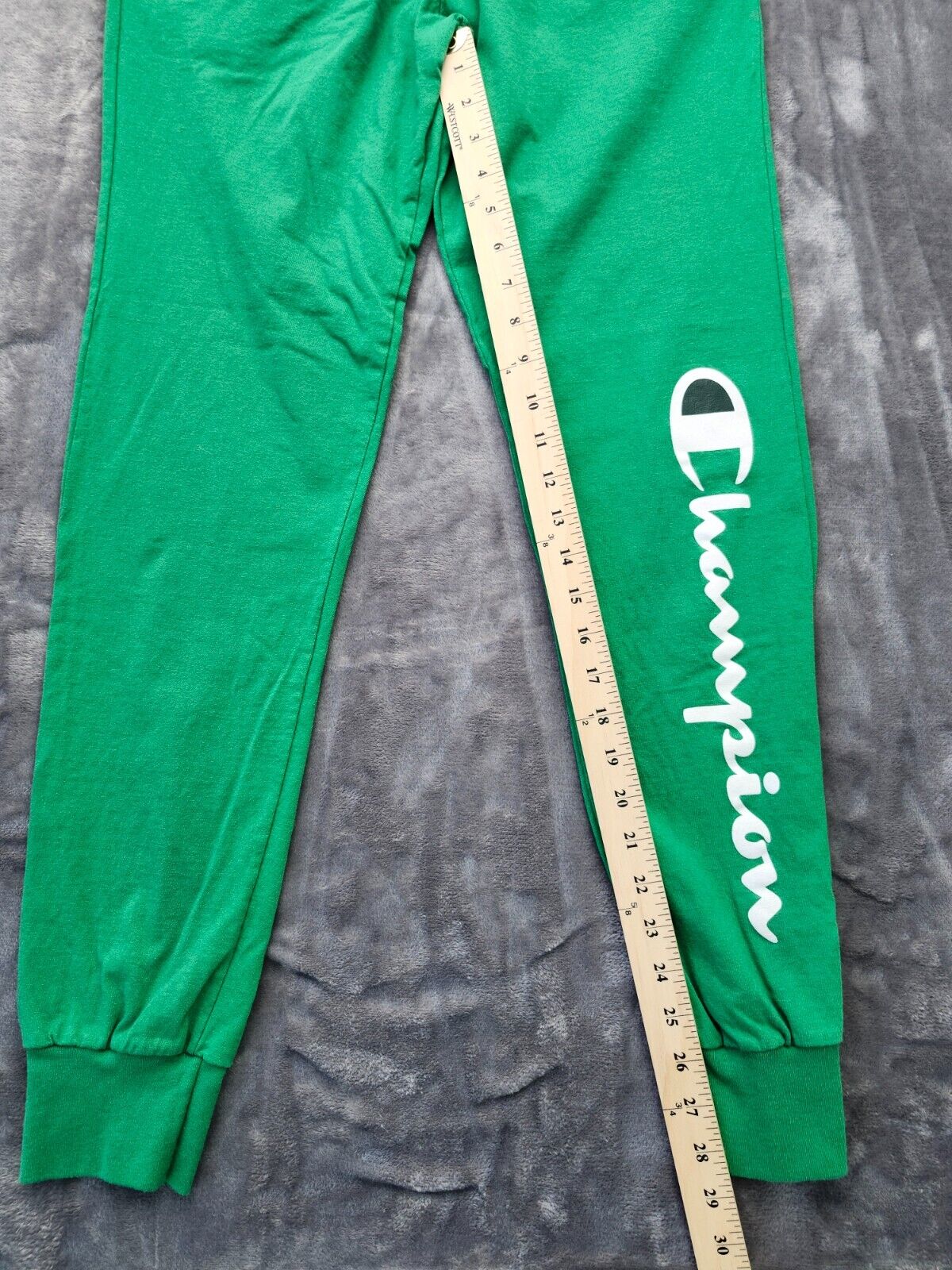 champion authentic athleticwear Green Sweats size small