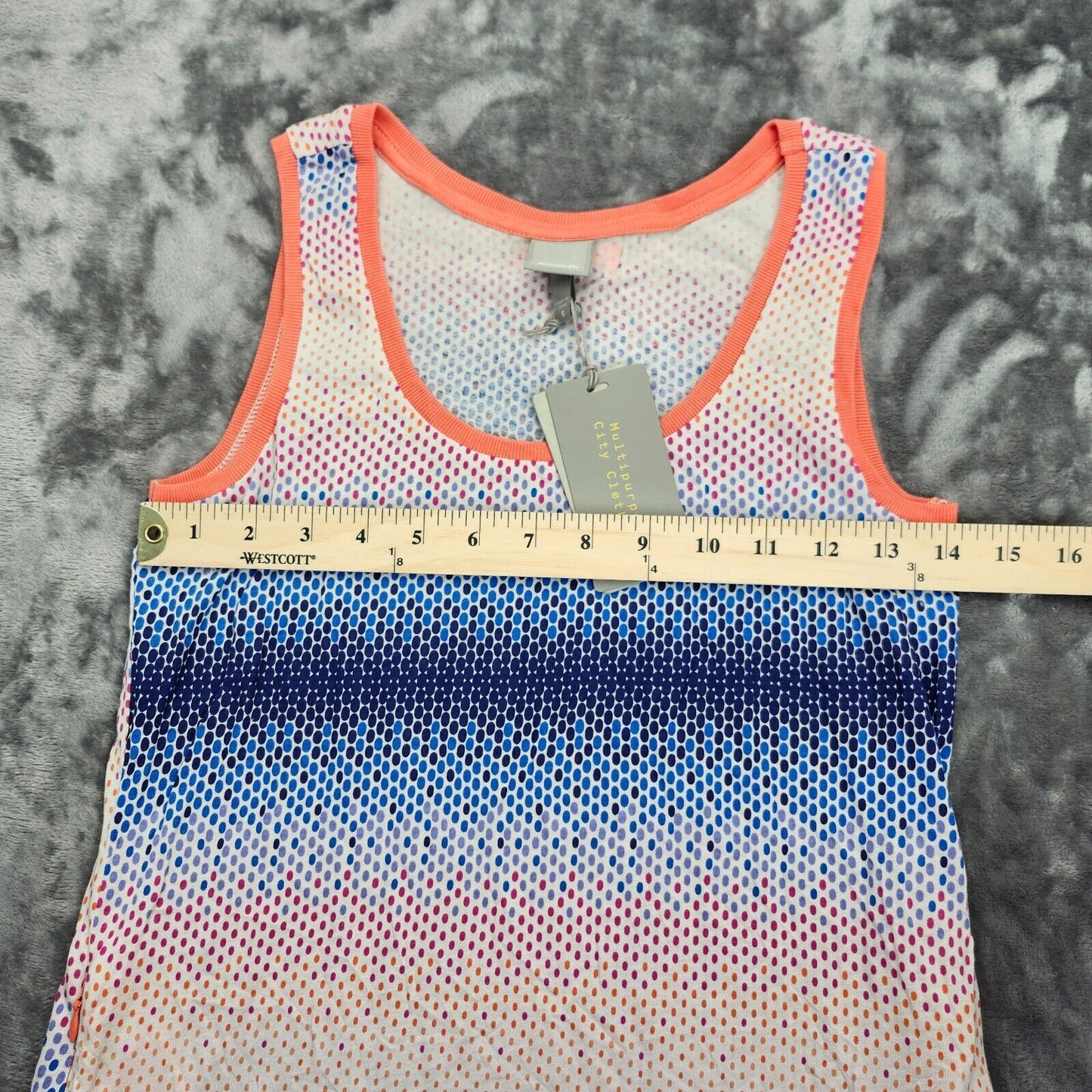 NWT Bench Urban Wear Womens Tank Top Dress Size Small Multi Colored