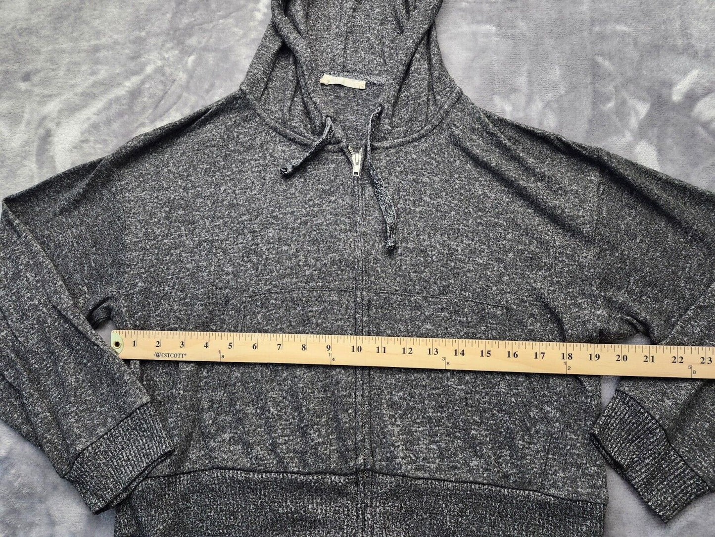 Ron Jon Surf Shop Full zip hoodie gray Women's Size Medium