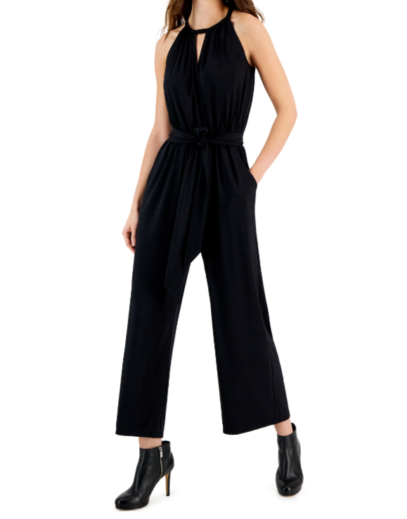 NWT Jpr Studio Women's Tie-Waist Halter Jumpsuit Size XS