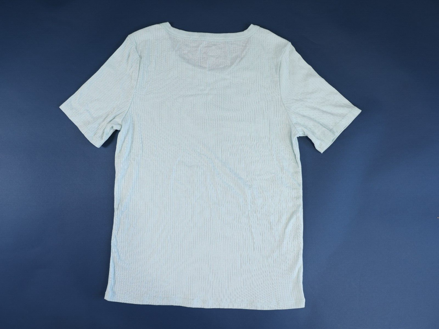 Lucky Brand Womens Soft 2 Shirts Mint Green and White Size MEDIUM